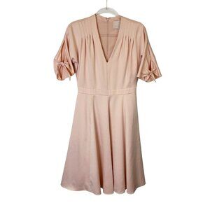 Gal Meets Glam Debbie Satin Dress Women’s Size 6 Pink